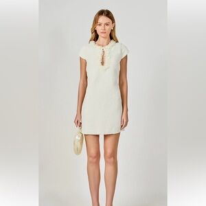 Endless Rose Cream Mini Dress